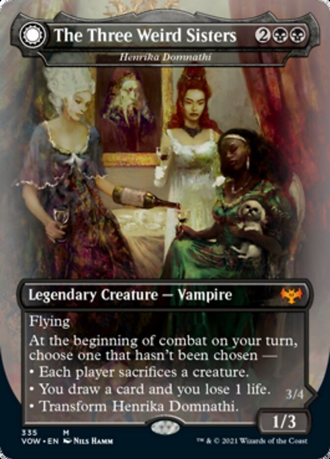 The Three Weird Sisters // Fiends of the Darkest Night [#335 Dracula Series: Henrika Domnathi // Henrika, Infernal Seer] (VOW-M)