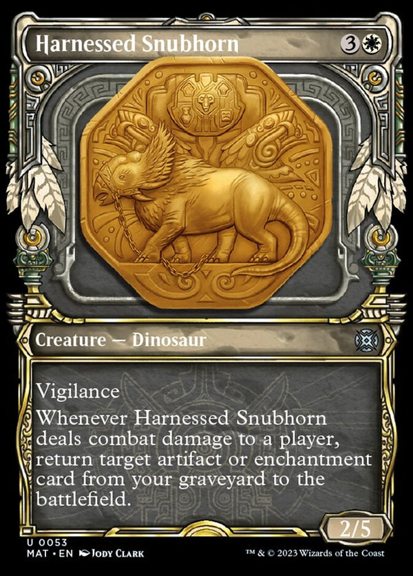 Harnessed Snubhorn [#0053 Showcase] (MAT-U)