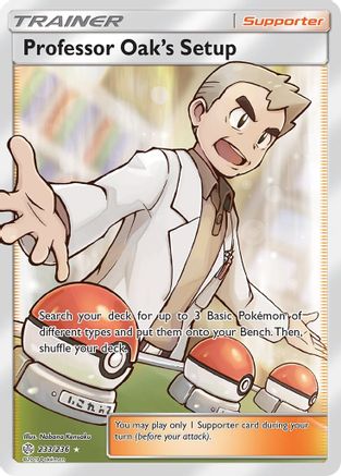 Professor Oak's Setup (233/236) Full Art