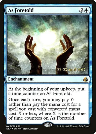 As Foretold (AKH-M-PRE)