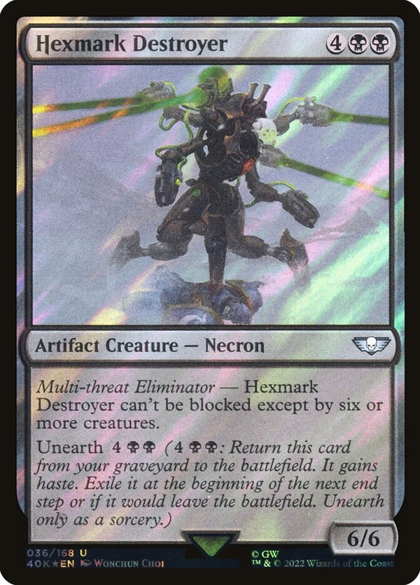 Hexmark Destroyer [#036 Surge Foil] (40K-U-FOIL)