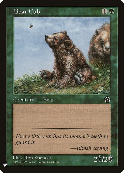 Bear Cub [Mystery Booster #1131] (P02-C)