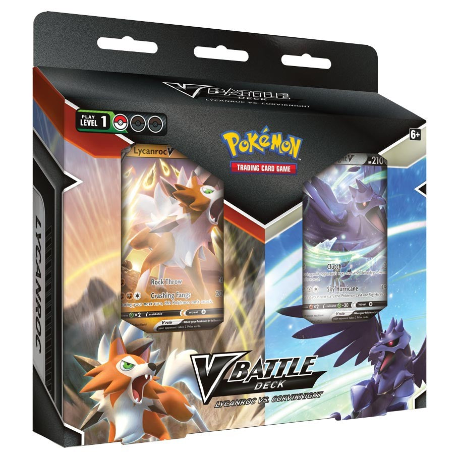 Pokemon TCG: V Battle Deck - Lycanroc vs. Corviknight