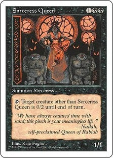 Sorceress Queen (5ED-R)