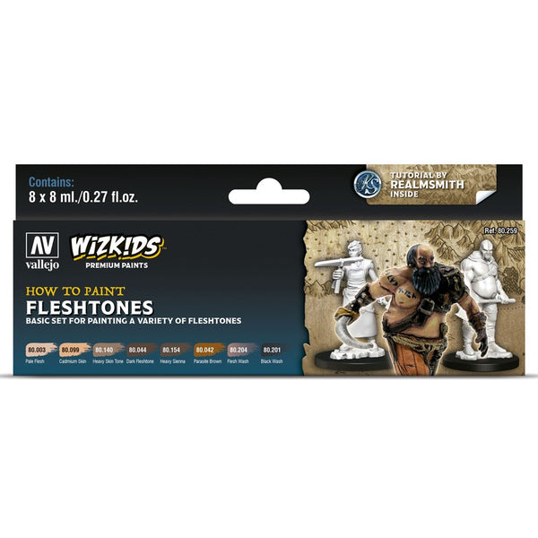 Vallejo: WizKids Premium Paints - Fleshtones