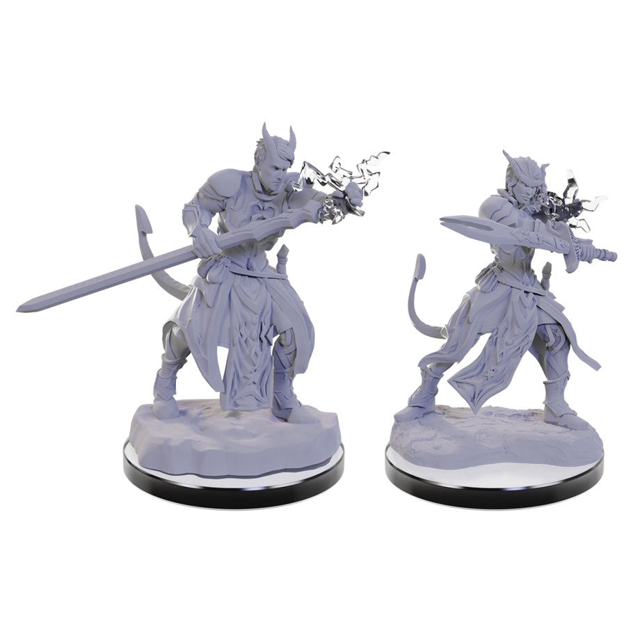 D&D: Nolzur's Marvelous Miniatures - Tiefling Warlocks (90670)