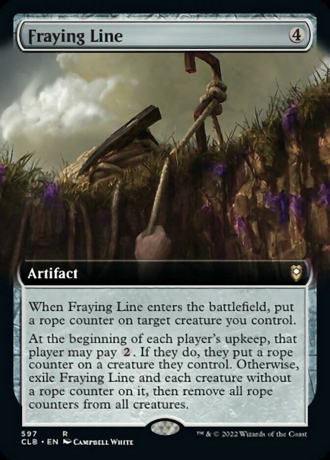 Fraying Line [#597 Extended Art] (CLB-R)