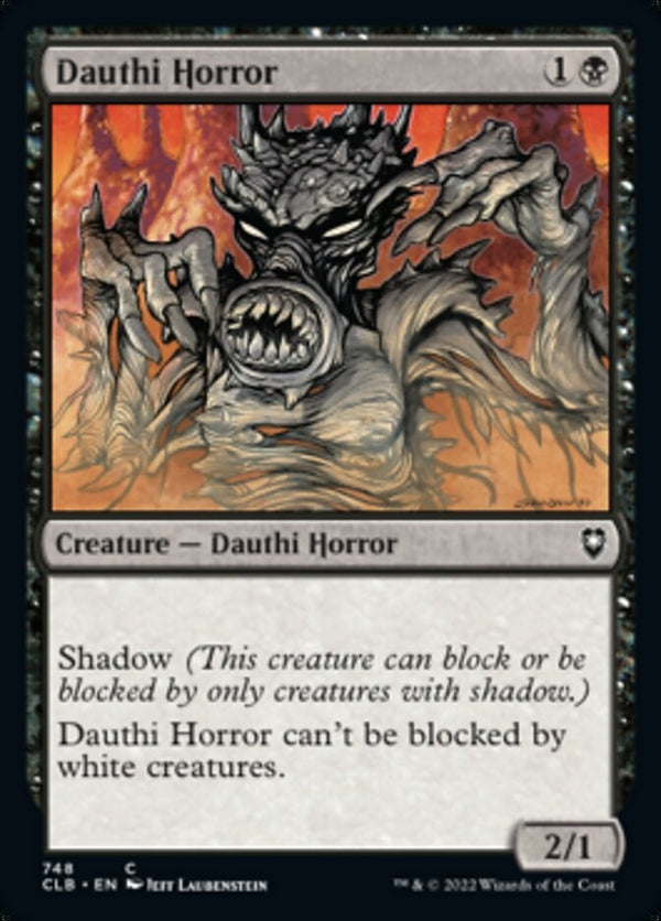 Dauthi Horror [#748 Commander Decks] (CLB-C)