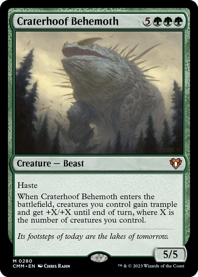 Craterhoof Behemoth [#0280] (CMM-M)