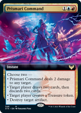 Prismari Command [#348 Extended Art] (STX-R)