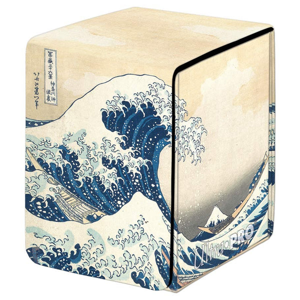 Ultra-PRO: Alcove Flip Deck Box - Fine Art: The Great Wave Off Kanagawa