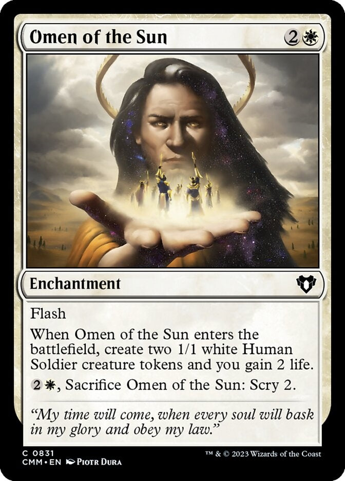 Omen of the Sun [#0831 Reprints] (CMM-C)