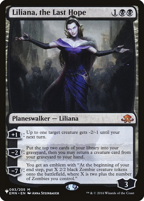 Liliana, the Last Hope (EMN-M-LIST)