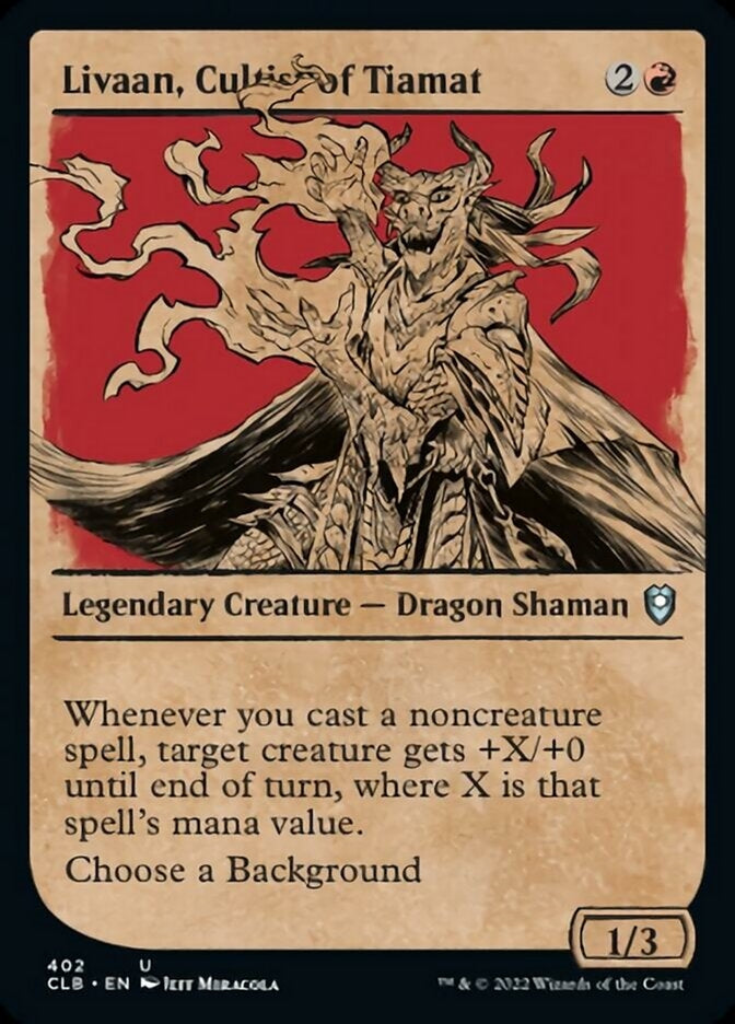 Livaan, Cultist of Tiamat [#402 Showcase] (CLB-U)