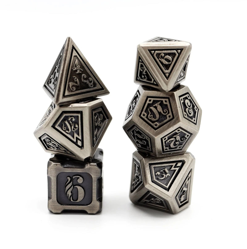 Alchemist Metals Iron RPG Metal Dice Set