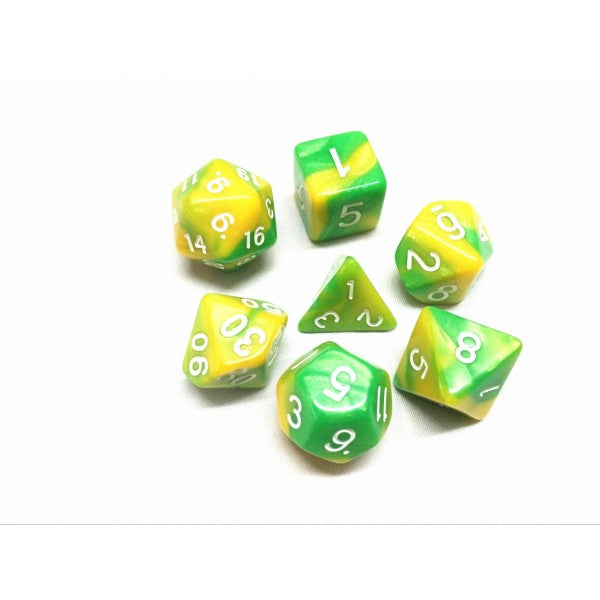 HDB-04: Blend - Green/Yellow Poly Set (7)