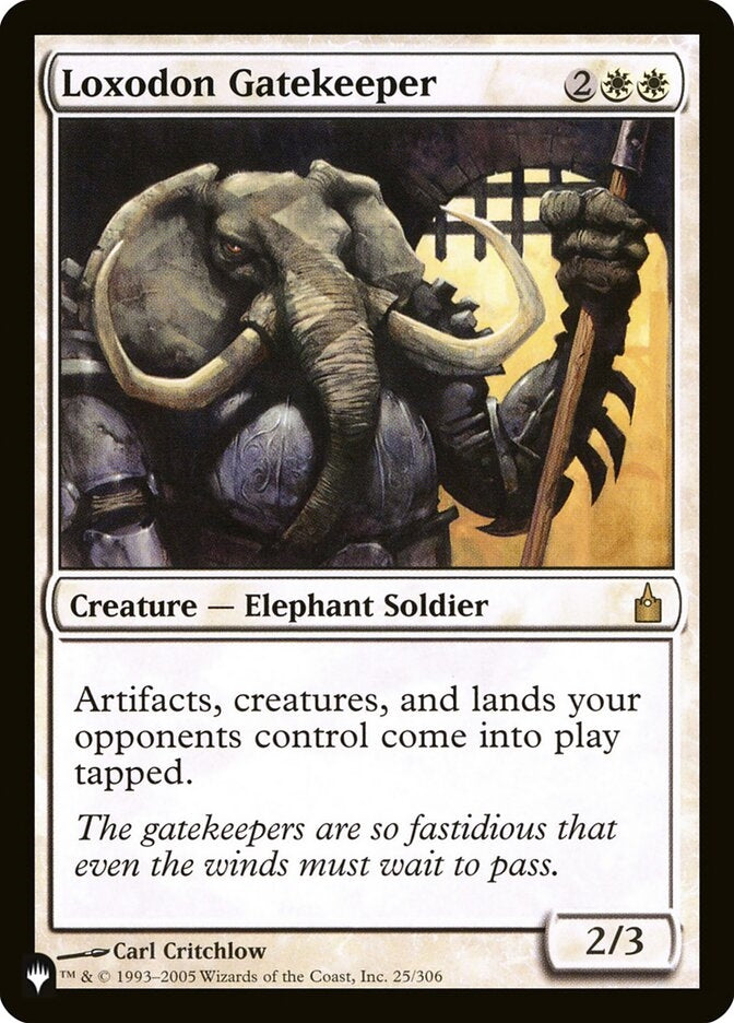 Loxodon Gatekeeper (RAV-R-LIST)