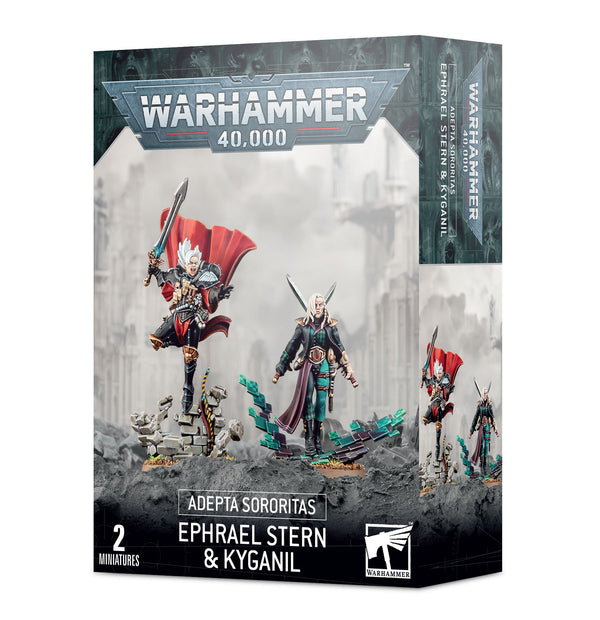 40K: Adepta Sororitas - Daemonifuge Ephrael Stern & Kyganil