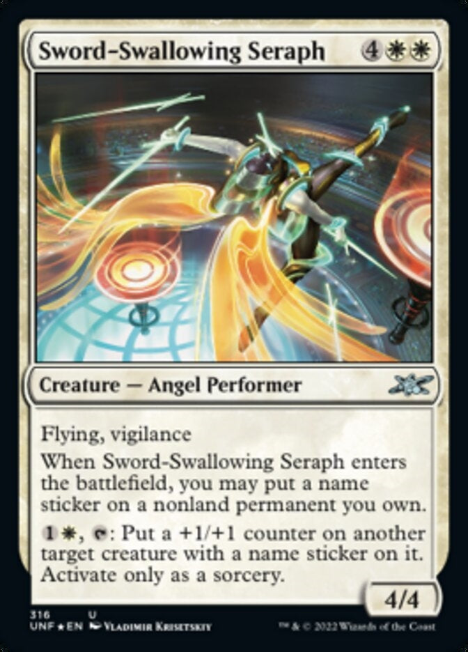 Sword-Swallowing Seraph [