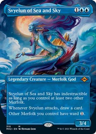 Svyelun of Sea and Sky [#310 Alternate-Art Borderless] (MH2-M-FOIL)