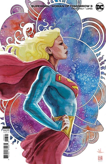 SUPERGIRL WOMAN OF TOMORROW #3 (OF 8) CVR B DAVID MACK VAR