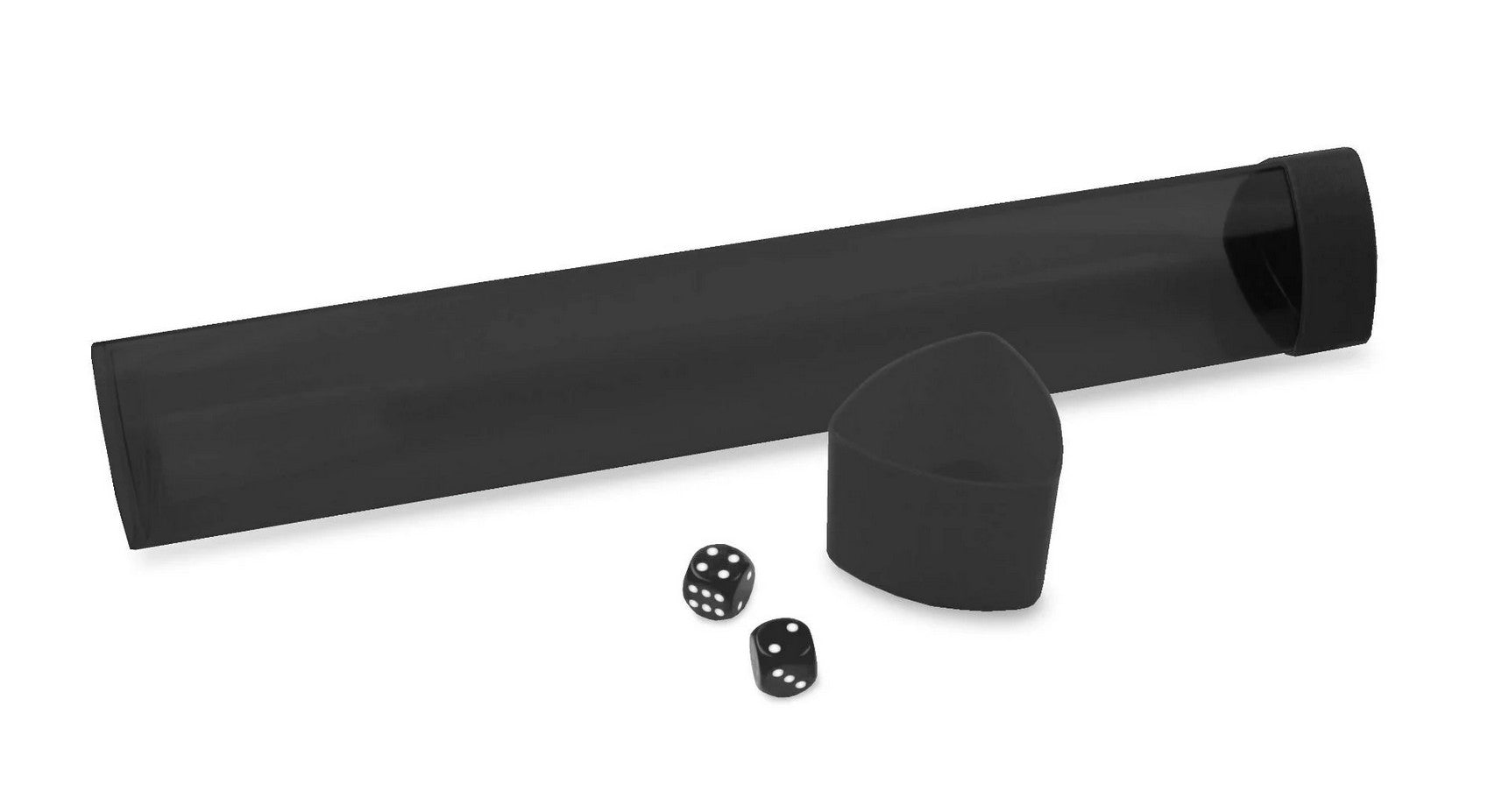 BCW: Playmat Tube w/Dice Storage Cap - Smoke