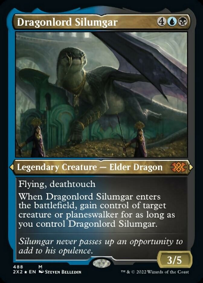 Dragonlord Silumgar [#488 Etched Foil] (2X2-M)
