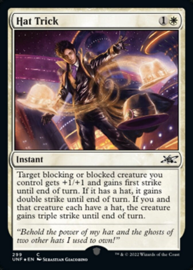 Hat Trick [#299 Galaxy Foil] (UNF-C)
