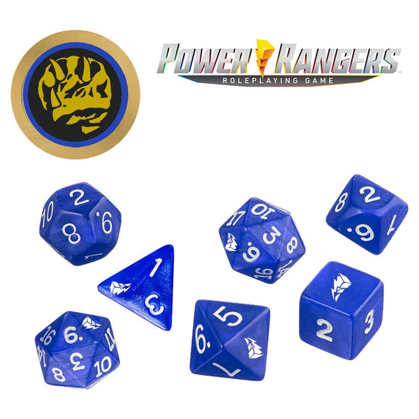 Power Rangers RPG: Dice Set - Blue (01.26.22)