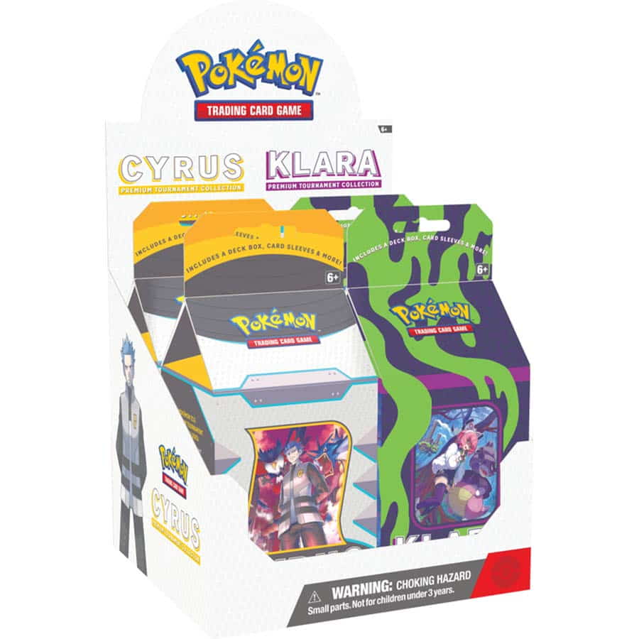 Pokemon TCG: Premium Tournament Collection - Cyrus / Klara Display