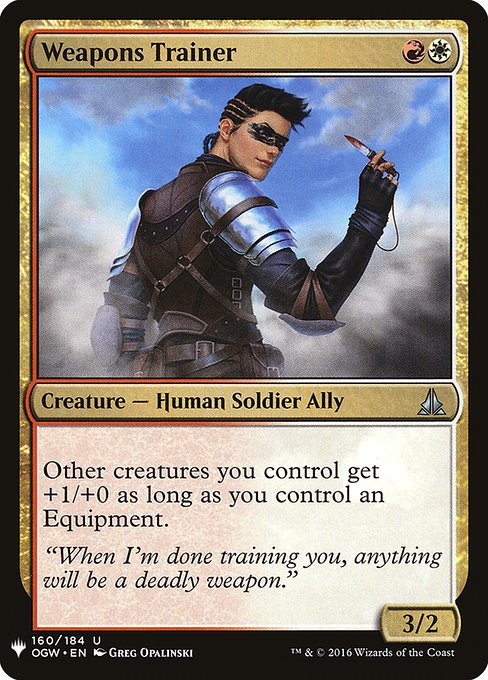 Weapons Trainer [Mystery Booster #1510] (OGW-U)