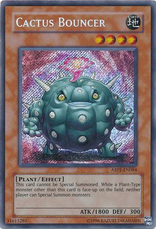 Cactus Bouncer (ABPF-EN084) Secret Rare - Near Mint Unlimited