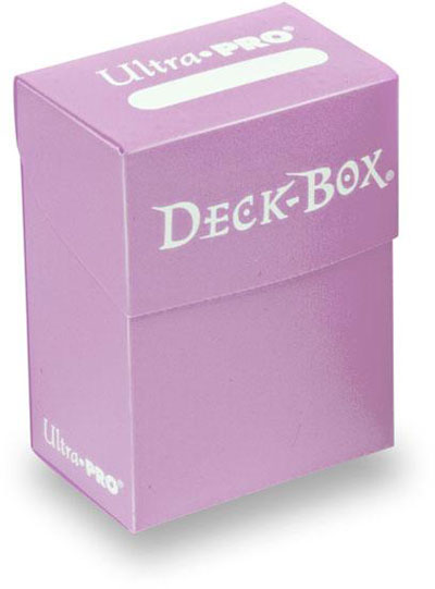 Ultra-PRO: Solid Deck Box -  Pink