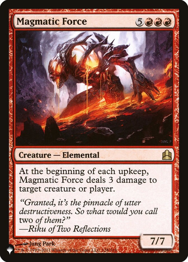 Magmatic Force (CMD-R-LIST)