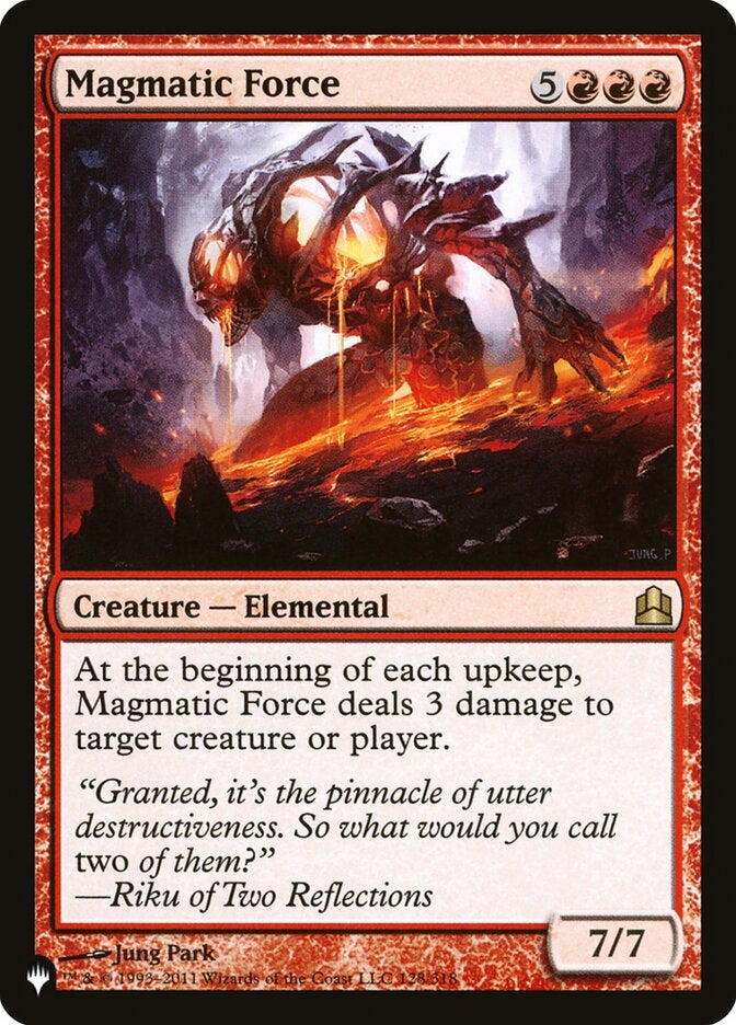 Magmatic Force (CMD-R-LIST)