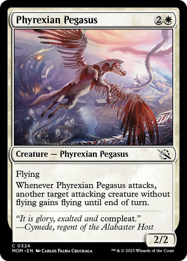 Phyrexian Pegasus [#0324 Jumpstart] (MOM-C)