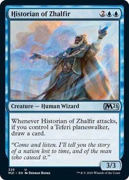 Historian of Zhalfir [#325 Planeswalker Deck] (M21-U)