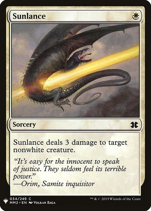 Sunlance [Mystery Booster