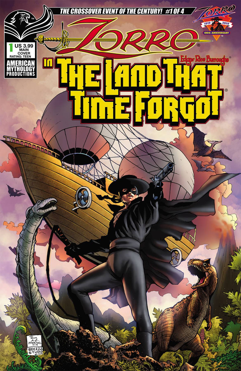 ZORRO IN LAND THAT TIME FORGOT