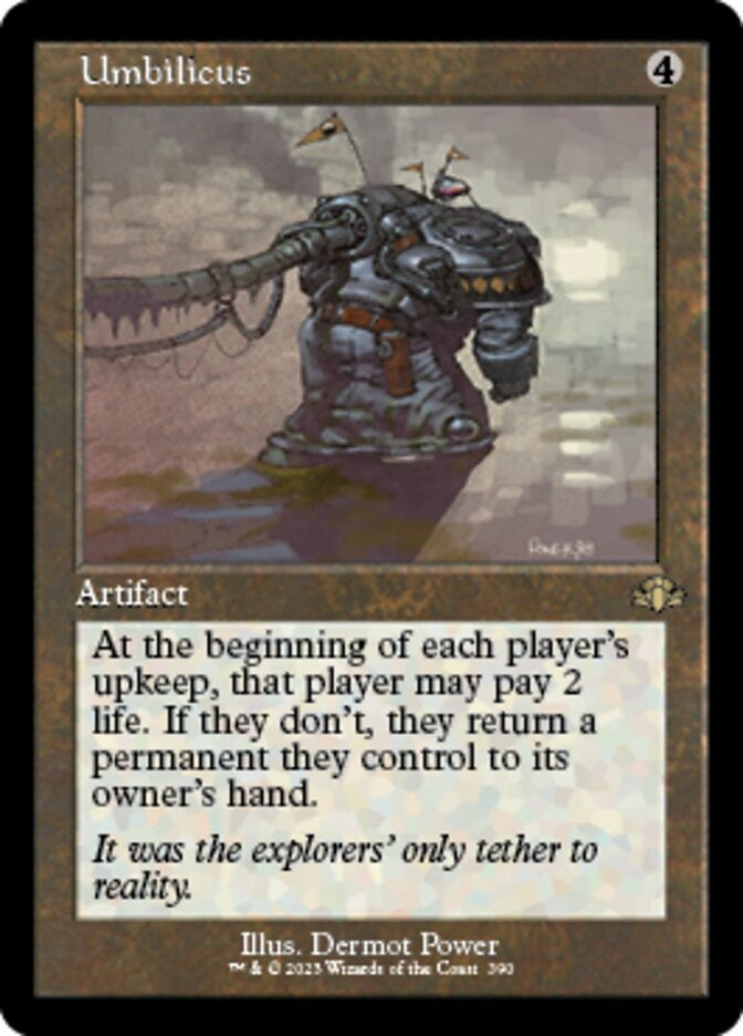 Umbilicus [#390 Old Frame Bonus Sheet] (DMR-R)