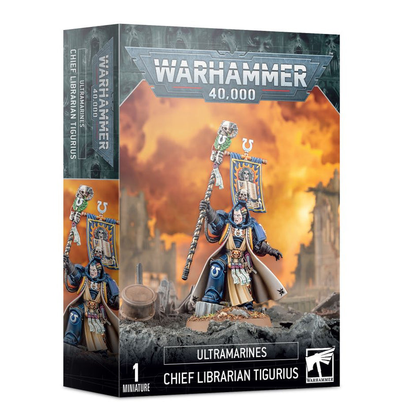 40K: Adeptus Astartes: Space Marines - Ultramarines: Chief Librarian Tigurius