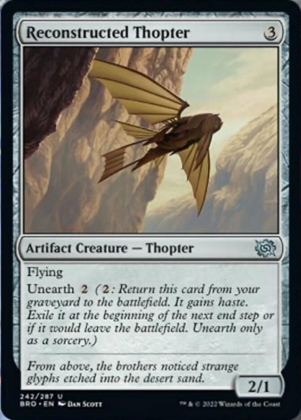 Reconstructed Thopter (BRO-U)