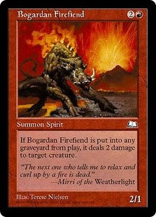 Bogardan Firefiend (WTH-C)