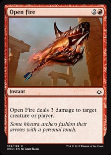 Open Fire (HOU-C-FOIL)