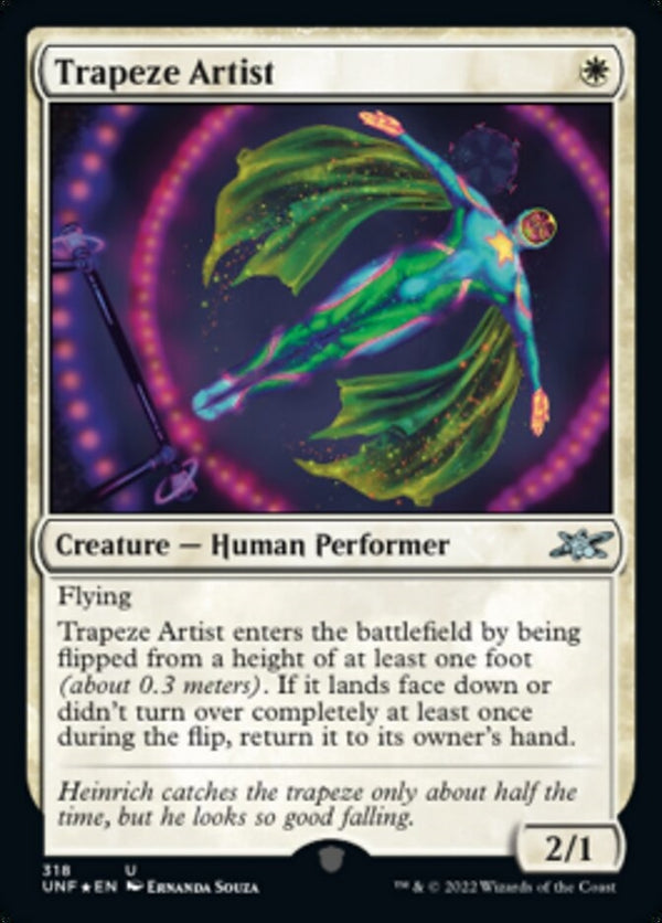 Trapeze Artist [#318 Galaxy Foil] (UNF-U)