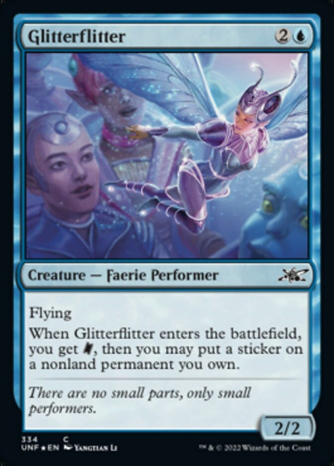 Glitterflitter [#334 Galaxy Foil] (UNF-C)