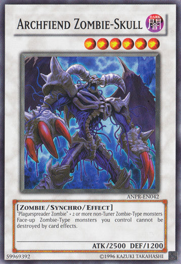 Archfiend Zombie-Skull (ANPR-EN042) Super Rare - Near Mint Unlimited