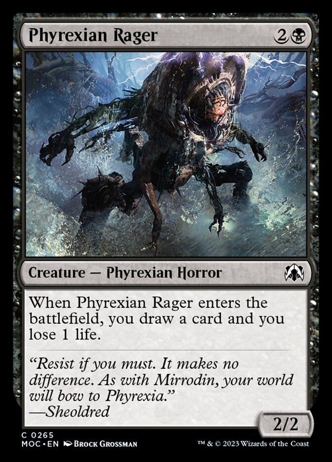 Phyrexian Rager [