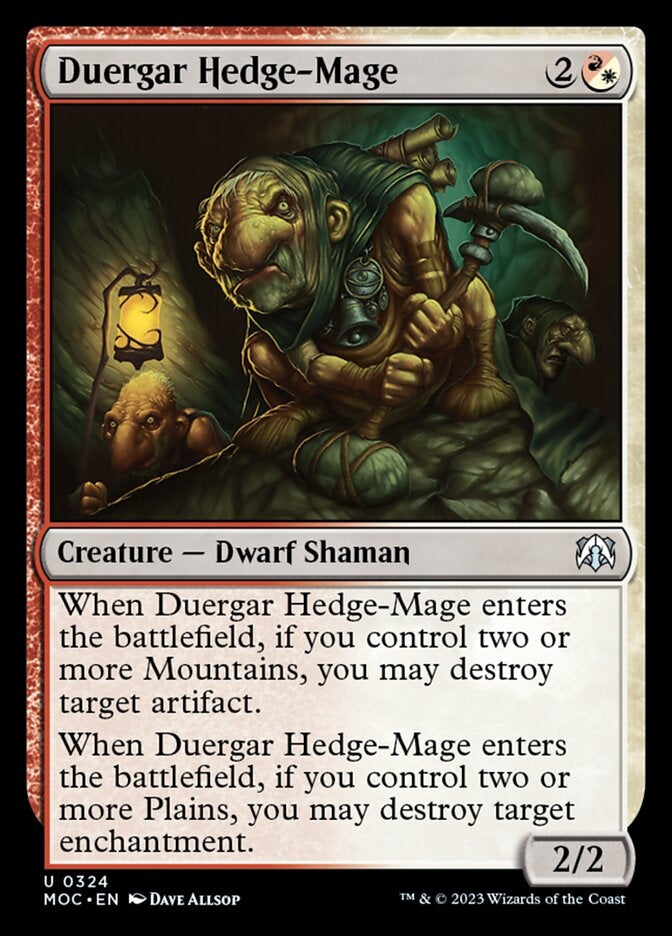 Duergar Hedge-Mage [