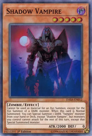 Shadow Vampire  (DASA-EN012) 1st Edition